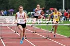 Womens and Girls hurdles at the Northern Inter-Counties under-17s and 15s at Witton Park, Blackburn. Photo: David T. Hewitson/Sports for All Pics